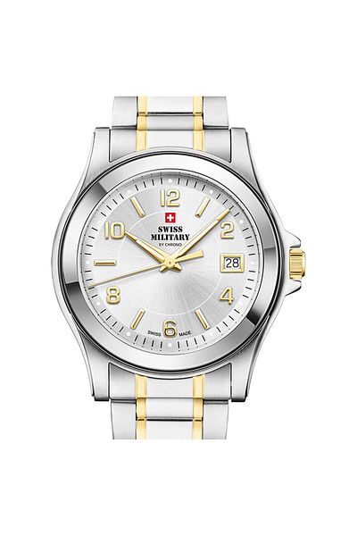 Swiss Military Mens Watch Sm34002.26, Quartz, 39mm, 5atm