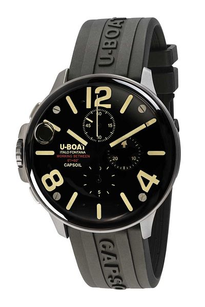 U-BOAT Mens Watch 8111/c, Quartz, 45mm, 10atm