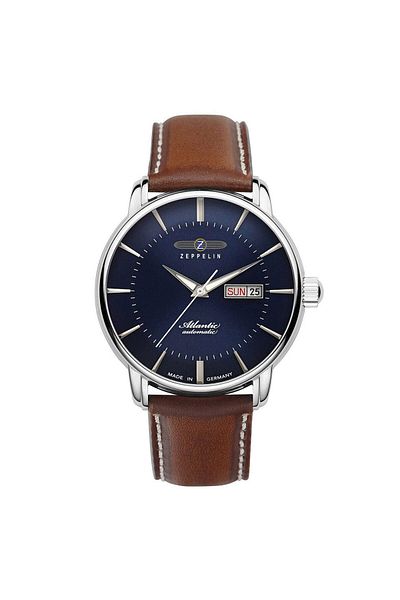 Zeppelin Mens Watch 8466-3, Automatic, 40mm, 5atm