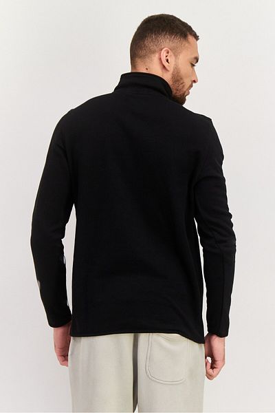 Hurley Men Sportswear Fit Long Sleeve Training Sweatshirt, Black