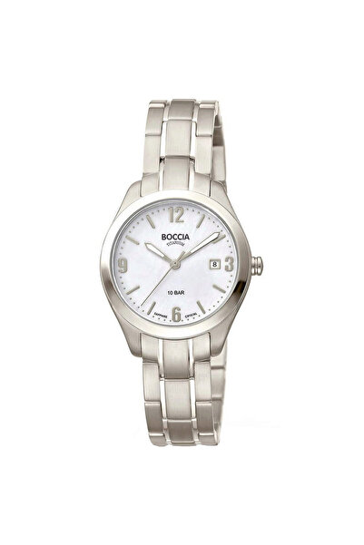Boccia Γυναικείο ρολόι Boccia 3317-01, Quartz, 31mm, 10ATM