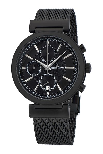 Jacques Lemans Ανδρικό ρολόι Jacques Lemans 1-1699E, Quartz, 45mm, 5ATM