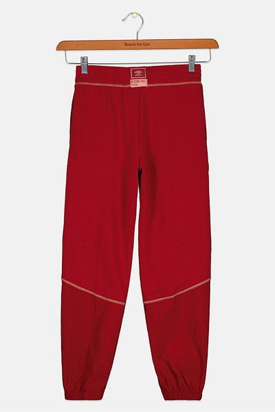UMBRO Kids Girl Brand Logo Sweatpants, Red