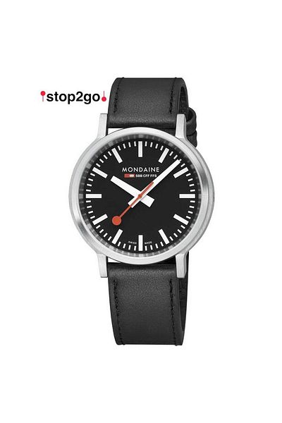 MONDAINE Mens Watch Mst.41020.lbv.2se, Quartz, 41mm, 3atm