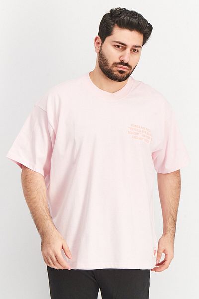adidas Men Sportswear Fit Short Sleeves Unitefit Tee, Pink