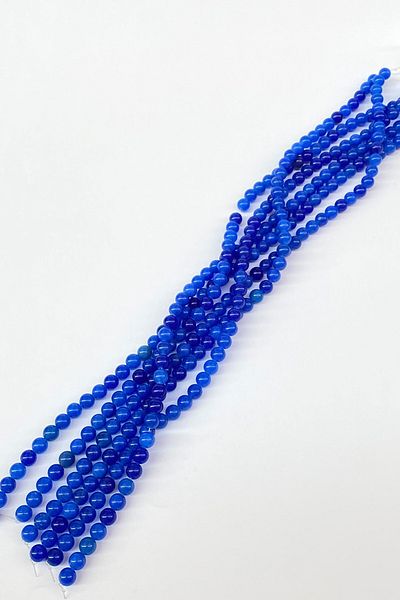 Hayalperest boncuk Χάντρες από φυσική πέτρα 8 mm - Blue Ceyt