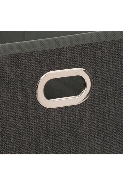 Five Simply Smart Polypropylene and Metal Foldable Storage Box 15 x 31cm