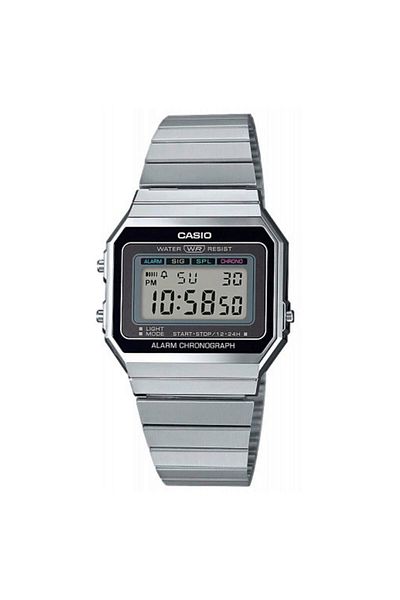 Casio Mens Watch A700we-1aef, Quartz, 33mm, 3atm