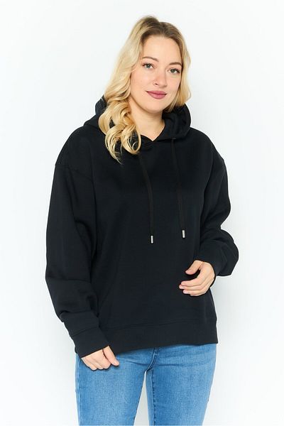 Esprit Women Long Sleeve Plain Hoodies, Navy