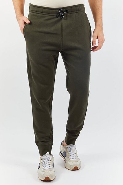 DKNY Sport Men Sportswear Fit Drawstring Plain Jogger Pants, Olive