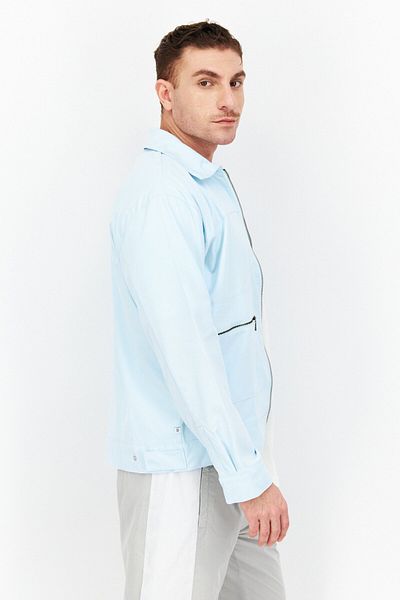 adidas Men Sportswear Fit Training Jacket, Light Blue