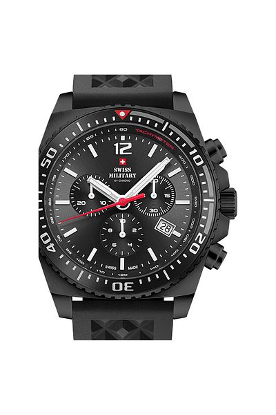 Swiss Military Mens Watch Sm34093.05, Quartz, 45mm, 10atm