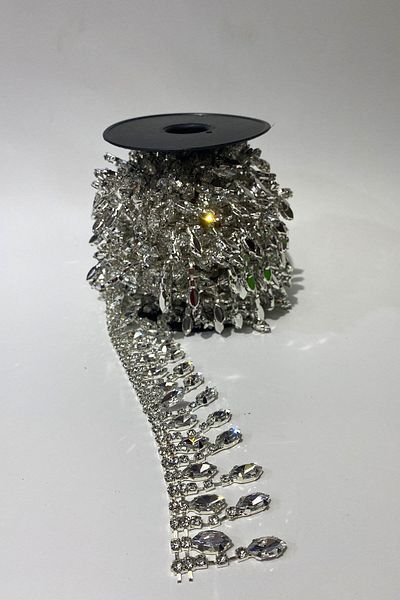 Hayalperest boncuk Fringed Beyoğlu Stoned Evening Dress Strip Stone Sconce