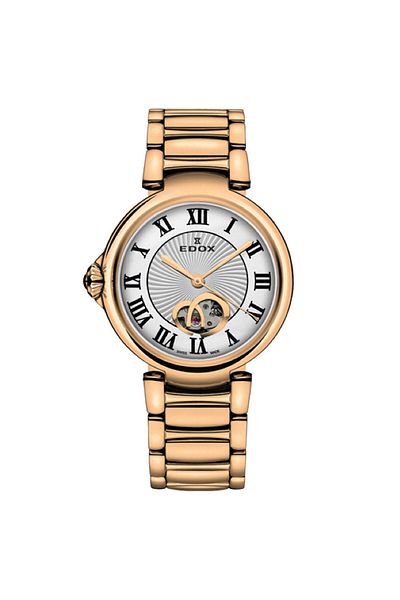 Edox Ceas de damă 85025-37rm-arr, automat, 33mm, 5atm