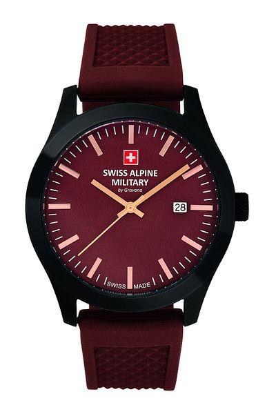 Swiss Alpine Military Ceas de bărbați Swiss Military 7055.1876, cuarț, 43 mm, 10ATM