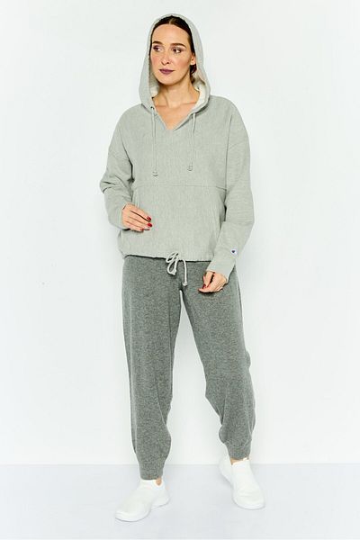 Champion Women Sportswear Fit Long Sleeve Training Hoodie, Grey