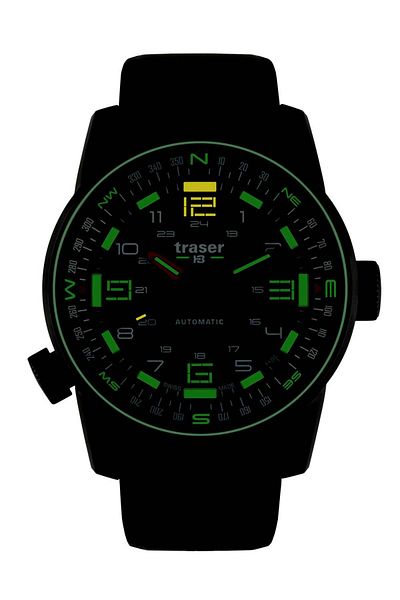 Traser H3 Ανδρικό Ρολόι Traser 110594, Αυτόματο, 46mm, 10ATM