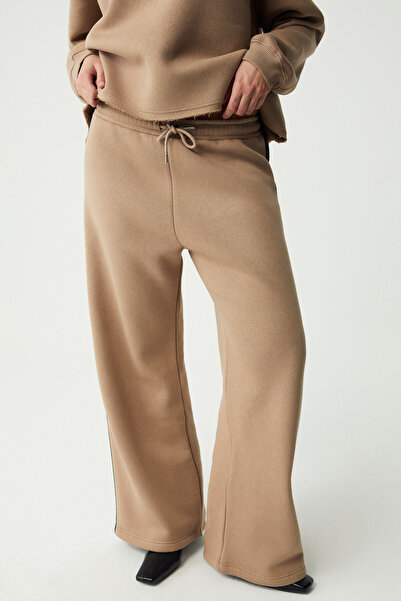 ETHIQUET Orlabb Women's Oversize Fit Raster Mink Plus Size Bottom-Top Suit