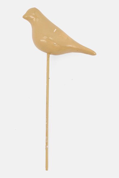 Muy Mucho Deco For Pot Bird 10 L X 4 W X 19 H Cm, Beige