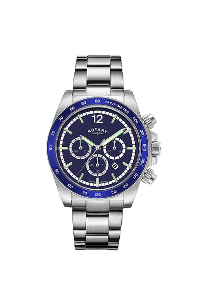 Rotary Mens Watch Gb05440/05, Quartz, 41mm, 10atm