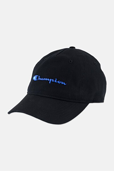 Champion Kids Boy Brand Logo Adjustable Cap, Black