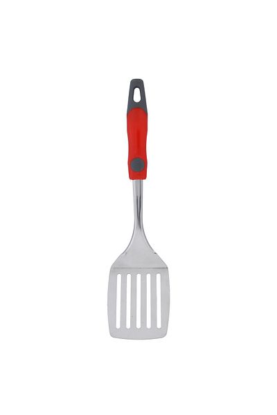 DELCASA Stainless Steel Slotted Turner With PP Handle, DC1938