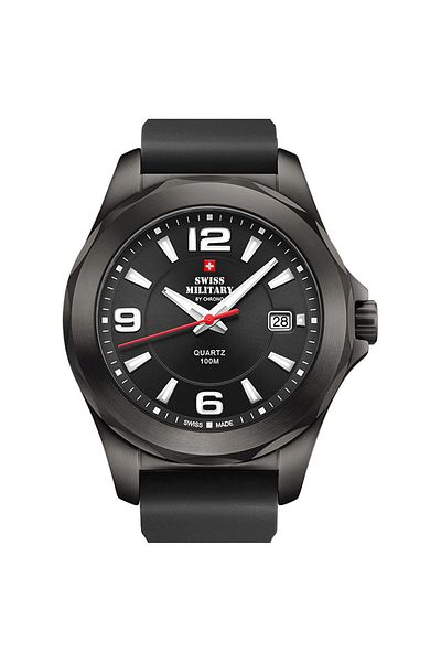 Swiss Military Mens Watch Sm34099.03, Quartz, 42mm, 10atm