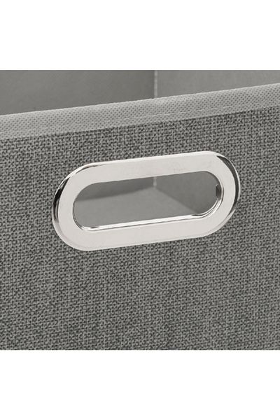 Five Simply Smart Polypropylene and Metal Foldable Storage Box 31 x 15cm