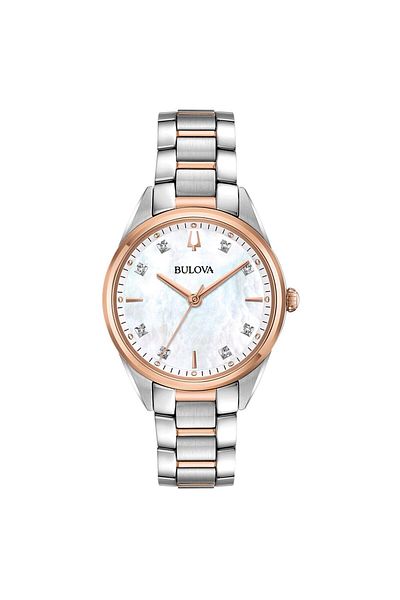 Bulova Ceas de damă 98p183, cuarț, 34mm, 3atm