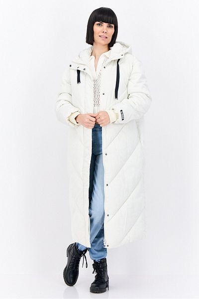 Hugo Boss Women Quilted Puffer Jacket, White