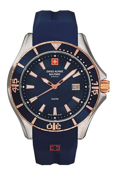 Swiss Alpine Military Ceas de bărbați Swiss Military 7040.1855, cuarț, 44 mm, 10ATM