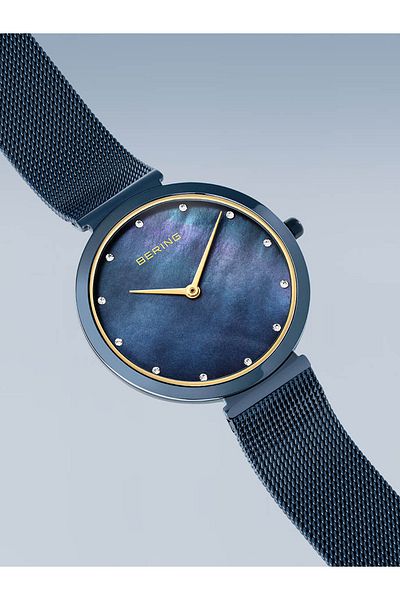 Bering Ceas de damă 18132-399, cuarț, 32mm, 3atm