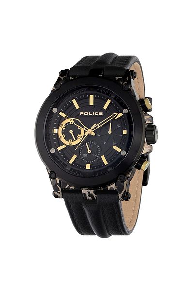 Police Ανδρικό ρολόι Police PEWJF2226641, Quartz, 48mm, 3ATM