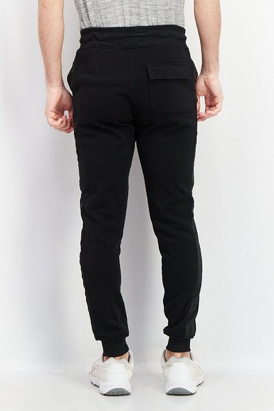 Modern Culture Men Regular Fit Solid Drawstring Fleece Jogger Pants, Black