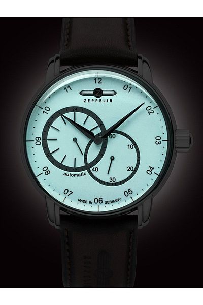Zeppelin Ανδρικό ρολόι Zeppelin 8662-5, Automatic, 43mm, 5ATM