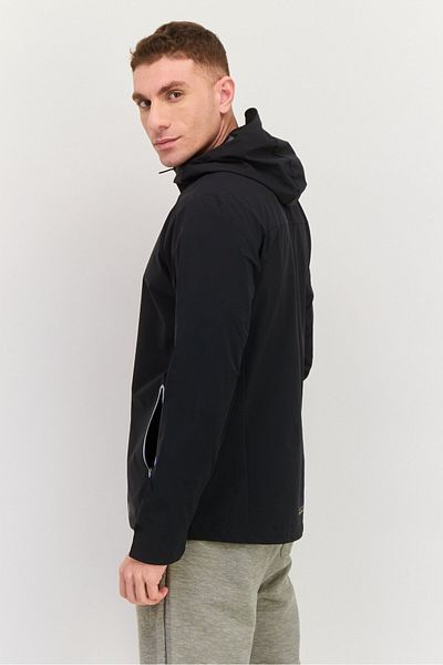 SKECHERS Men Sportswear Fit Long Sleeve Outdoor Jacket, Black