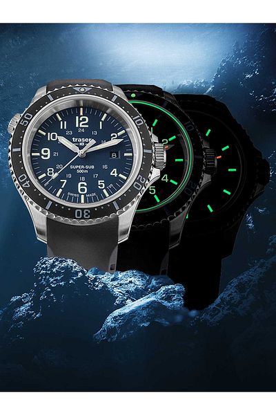 Traser H3 Mens Watch Traser H3 109374, Quartz, 46mm, 50ATM