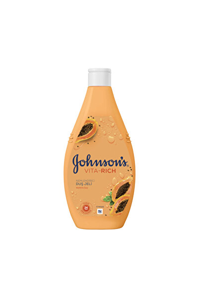 Johnson & Johnson Johnson'S Vita-Rich Papaya Özlü Nemlendirici Duş Jeli 400Ml