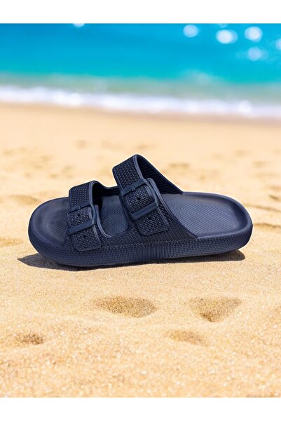 SHOUGO شبشب نسائي للشاطئ وحمام السباحة والبحر للاستخدام اليومي في المنزل والح...