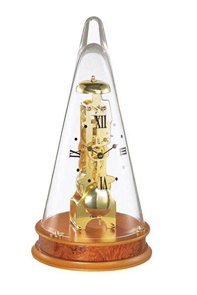 Hermle Table Clock 22716-160791, Mechanical, Transparent, Analogue, Classic