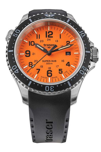 Traser H3 Mens Watch Traser H3 109379, Quartz, 46mm, 50ATM