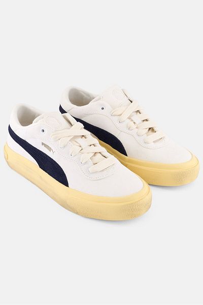 Puma Men Capri Royale Suede Vintage Shoes, Off White