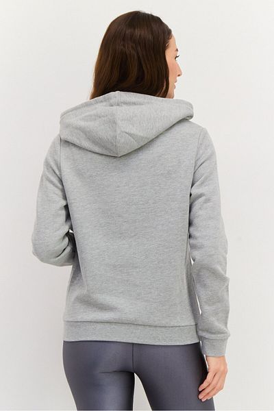 Hurley Women Sportswear Fit Long Sleeve Training Sweatshirts, Heather Grey