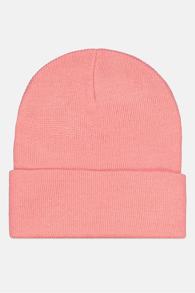 O'Neill Men Brand Logo Beanie, Pink