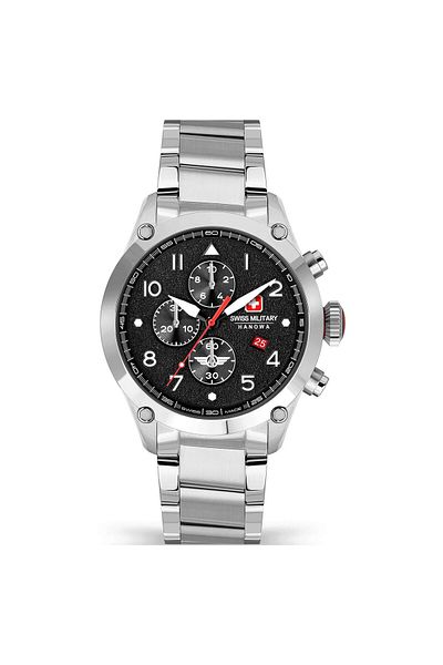SWISS MILITARY HANOWA Mens Watch Swiss Military Smwgi2101501, Quartz, 44mm, 10atm