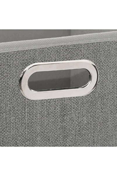 Five Simply Smart Polypropylene and Metal Foldable Storage Box 31 x 31cm