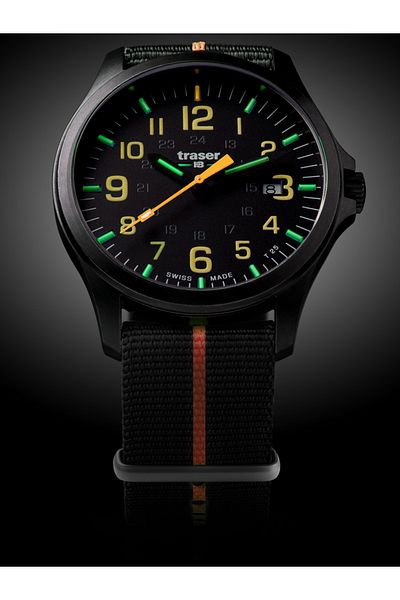 Traser H3 Ανδρικό ρολόι Traser H3 107425, Quartz, 42mm, 10ATM