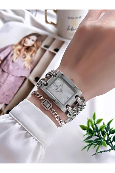 Daniel Klein 3 Atm Water Resistant Special Design Women's Wrist Watch and Bracelet Set - Vs.Blkt.0105