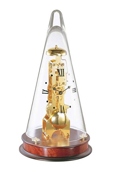Hermle Table Clock 22716-070791, Mechanical, Silver, Analogue, Classic