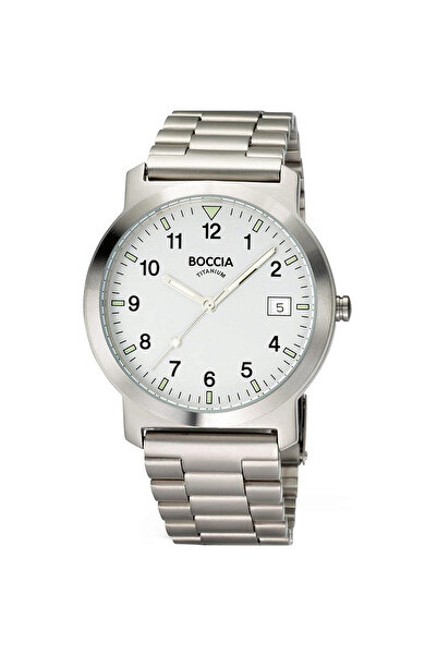 Boccia Ceas bărbătesc 3630-01, cuarț, 37mm, 5ATM